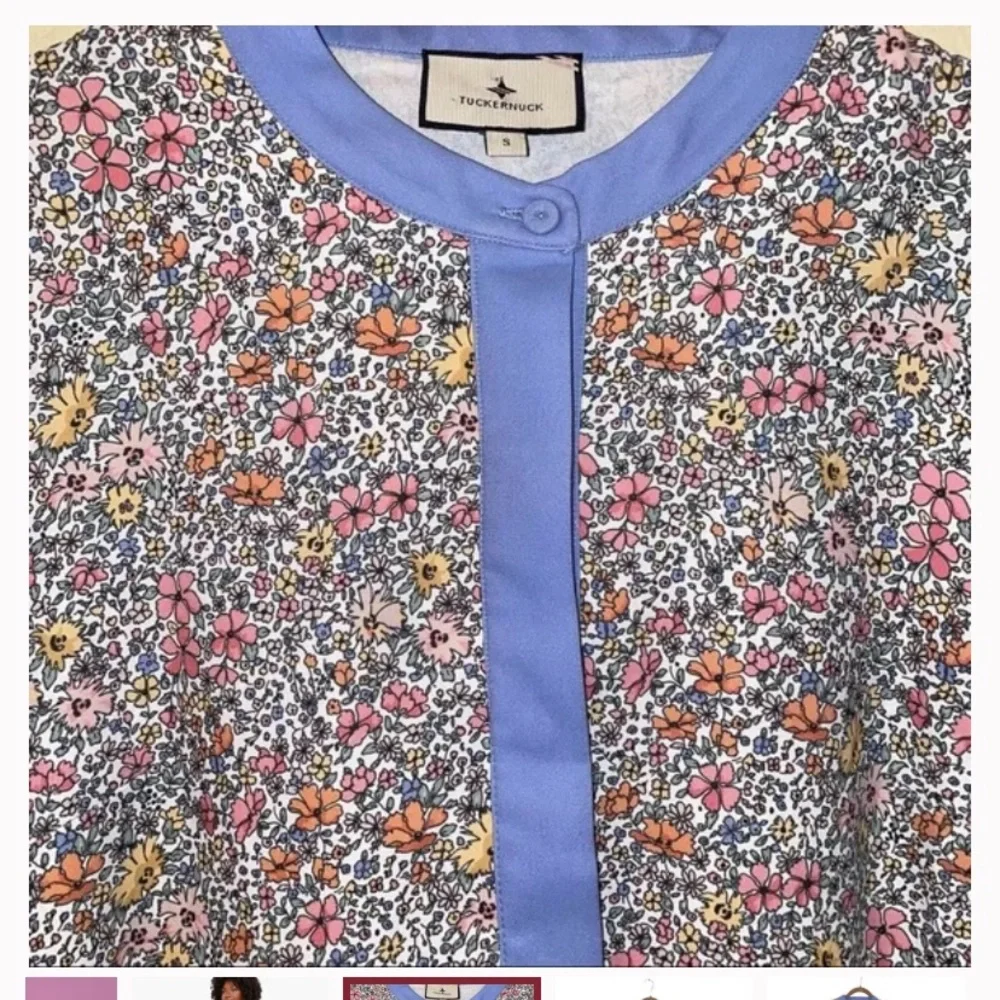 Tuckernuck Poppy Royal Shirt Dress - Picture 6 of 7